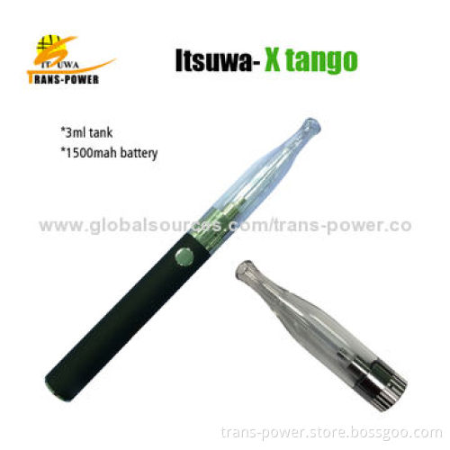 Itsuwa updated 3mL H2 tank, 16.5mm outer diameter, vaporizer X-tango